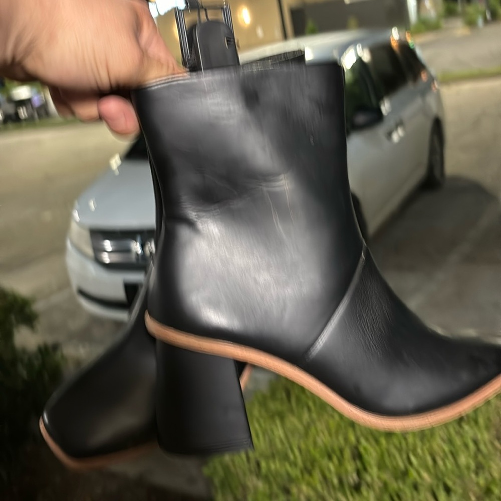 Time tru zip up boots